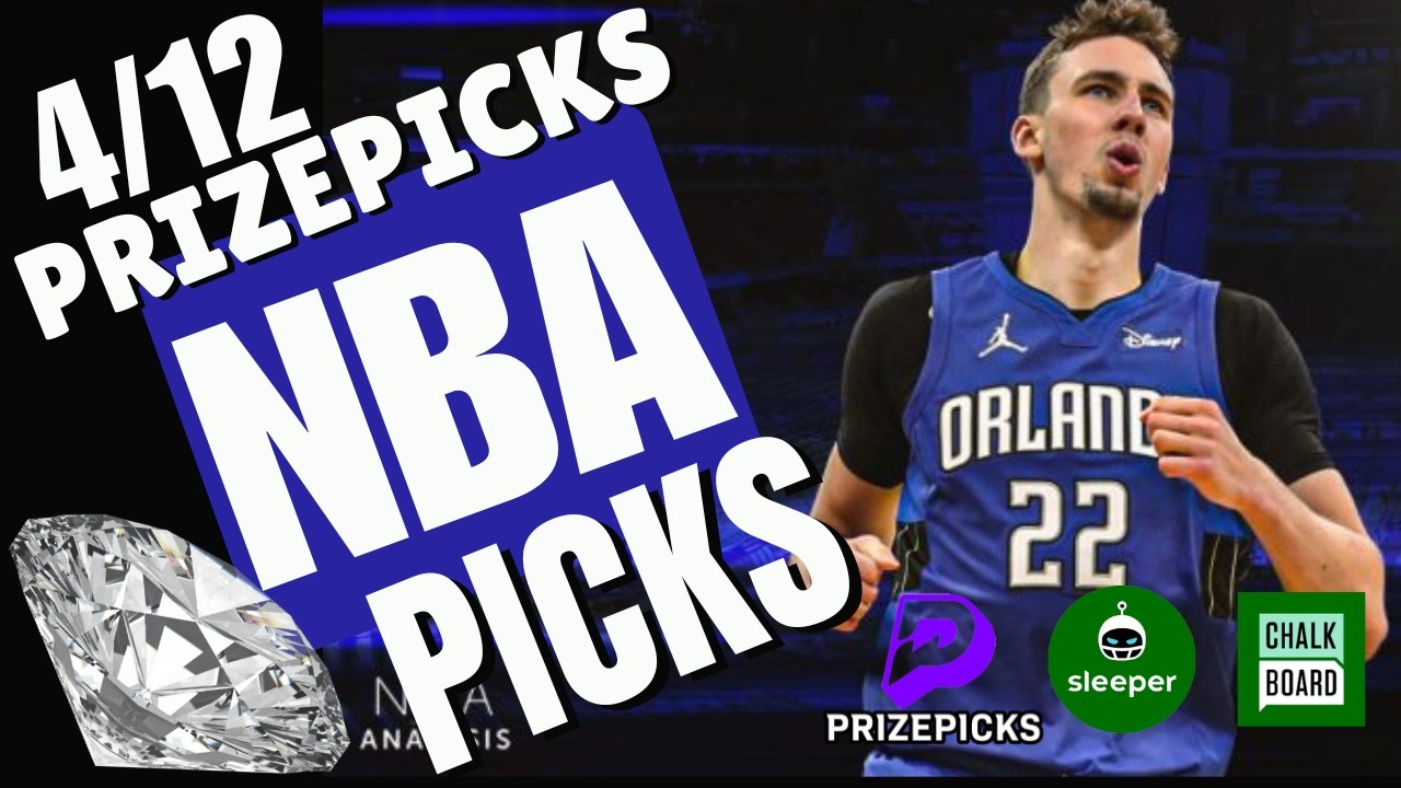 NBA PRIZEPICKS | NBA PICKS | SUNDAY | 4/12/2026 | TODAYS NBA PICKS