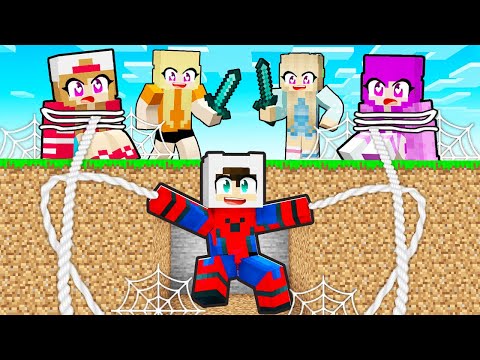 SÜPER KAHRAMAN VS KIZ HAYRANLARIM MANHUNT - ⚠️ Minecraft