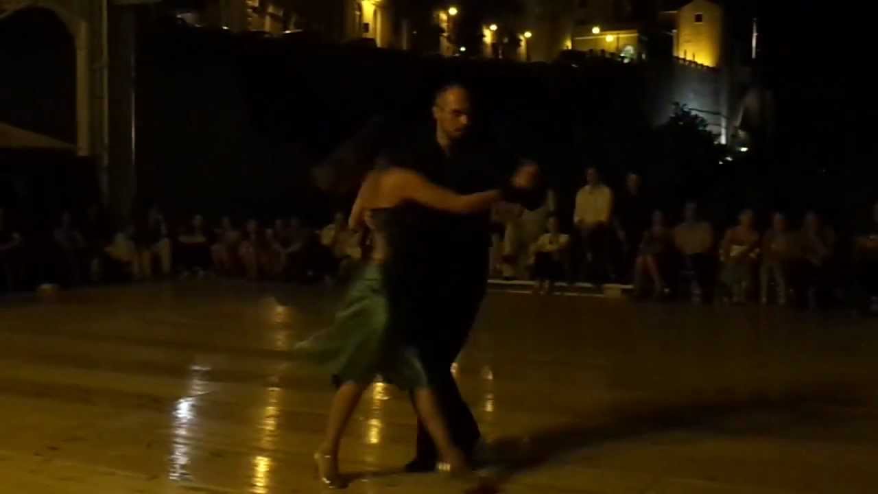 Michalis Souvleris e Katerina Sakka. Cagliari 2012.