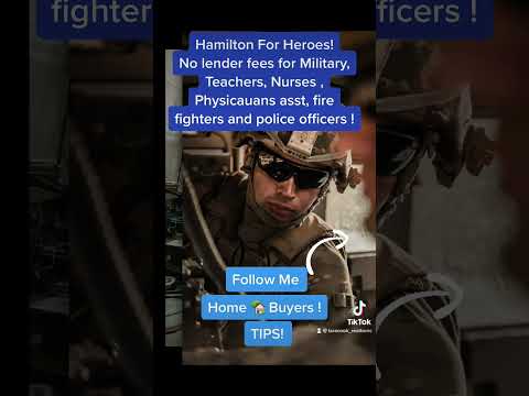 Are you Military, police, firefighter trying to Buy a HOME? Follow me for more HOME Buying TIPS!