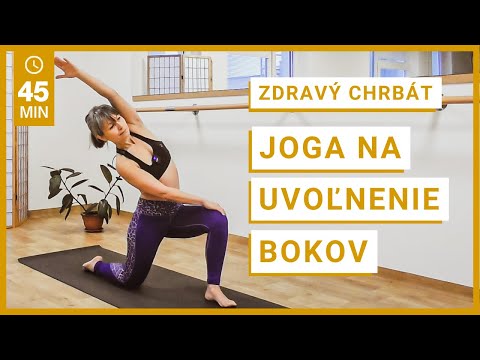 Joga cviky na uvoľnenie bokov  [Zdravý chrbát]