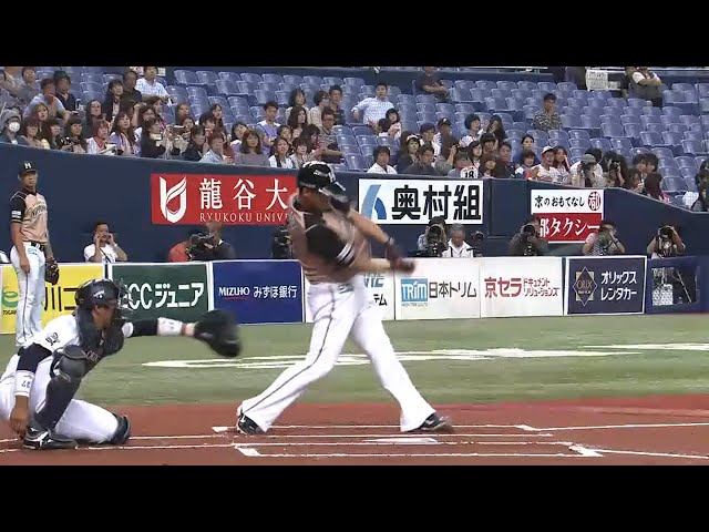 【1回表】ファイターズ・中田 2年連続の100打点到達!! 2015/9/25 Bs-F