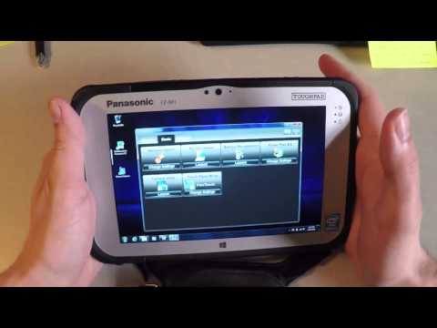 FZ-M1 Panasonic Toughpad Walkthrough