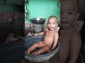 Kanika Having Bath And Saying Pa Pa Short