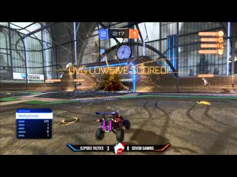 Flipsid3 Tactics vs Devoid Gaming part 2 (MLG Pro Rocket League - Oct 1, 2015)