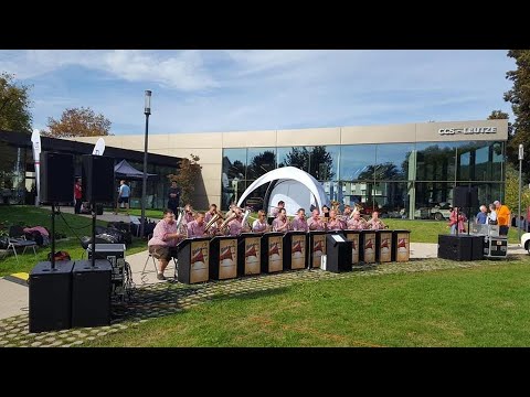 Porsche 356 Treffen 2018  - Abschluss mit der Blaskapelle Charivari