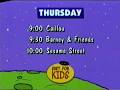 PBS Kids June 24 2004 9 To 11 AM UNC TV JUST FOR KIDS