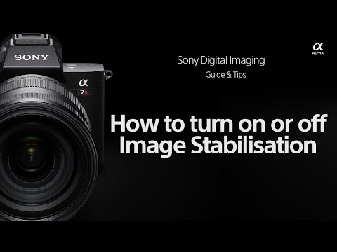 Sony  |  How To's  |  How to turn Image Stabilisation on /off  |  Sony Camera