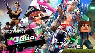 Lanzamientos de Videojuegos - Julio 2017