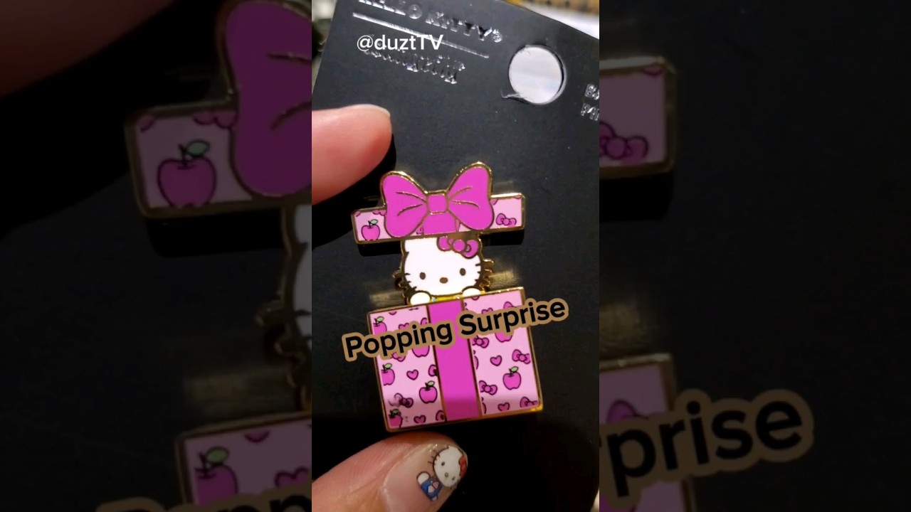 Hello Kitty and friends holiday Christmas pin at Boxlunch #hellokitty