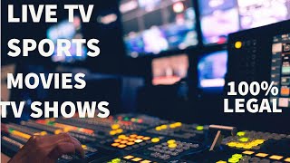 Live Tv With Sports Movies And More  100% LEGAL