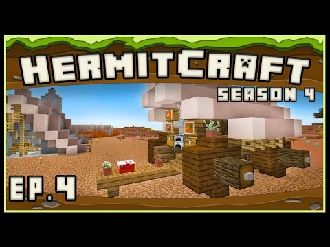 Minecraft 1.9: Wagon Design and Building Inspiration  (Hermitcraft Season 4 - Ep.4)