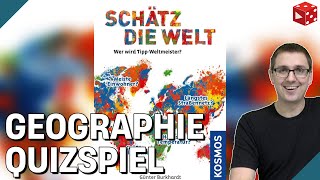 Schätz die Welt - Ein Geographie Quizspiel von Günther Burkhardt (Kosmos 2022)