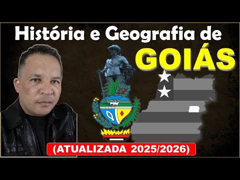 🔥GEOGRAFIA E HISTÓRIA DE GOIÁS | Senador Canedo, Valparaíso, Nova Veneza , ALEGO(AULA COMPLETA)