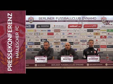 Matchday 18 - Regionalliga Nordost - BFC Dynamo - Hallescher FC 1:1 - 05.12.2025 - Press Conference