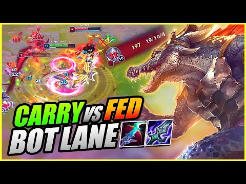 How To Carry Vs Fed Bot Lane | Renekton Vs Darius | Commentary #23