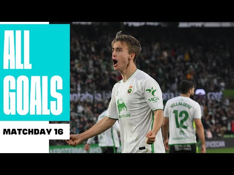 TODOS los GOLES de la JORNADA 16 de LALIGA HYPERMOTION 2025/26