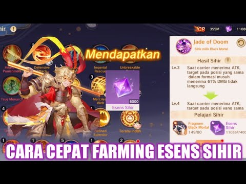 CARA CEPAT FARMING ESENS SIHIR 🔥 Monkey King Arena of Heroes