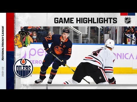 Chicago Blackhawks vs Edmonton Oilers | November 20, 2021 | Game Highlights | NHL Regular Season