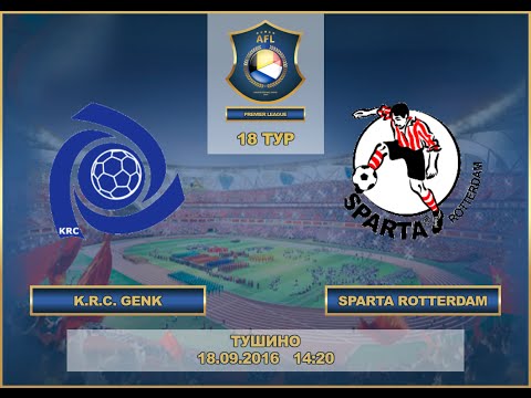 AFL. Benelux. Premier Division. Tour 18. Sparta - Genk