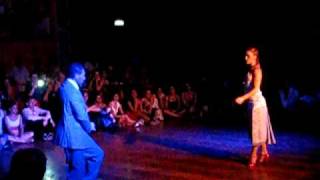 Melina Brufman y Claudio Gonzalez en Salon Canning　アルゼンチンタンゴ