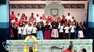 5th and 6th Grade Rock and Roll Forever Musical at SASCS - Part 1/2