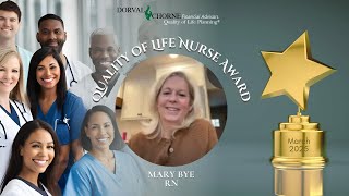 March 2025 Quality of Life Nurse Award