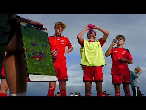 U15-drenge i højdramatisk JM-kamp