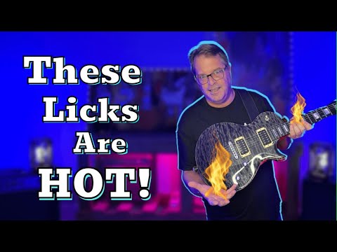 Rapid Fire Trick Licks - Like Rocket Fuel For Your Guitar Solos!!