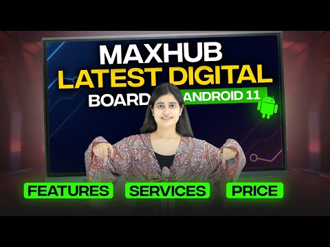 Maxhub interactive flat panel 75 inch with ops