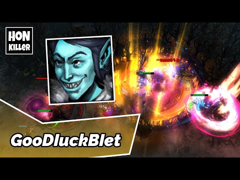 HoN Ellonia Gameplay - GooDIuckBIet - 24 Kills