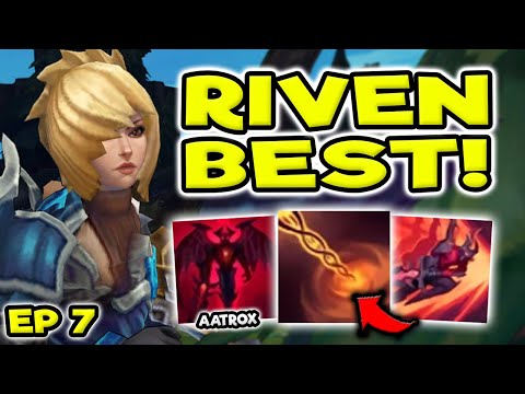 USE THIS RIVEN BUILD TO COUNTER MOST TOPLANERS! - Unranked to Diamond #7 (Riven TOP Gameplay Guide)
