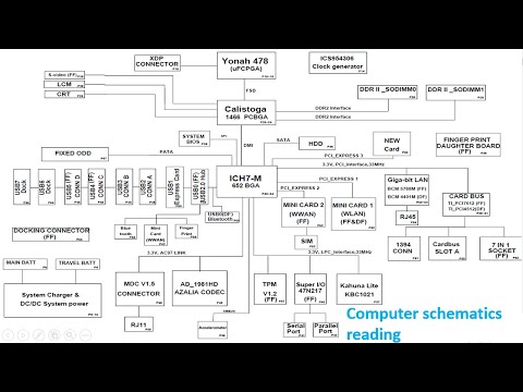 Learn how track Laptop motherboard voltage laptop schematics reading