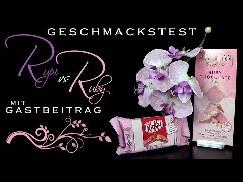 Rupi vs Ruby Schokolade - Geschmackstest - KitKat ®  & Heilemann Confiserie ® Ruby Chocolate Pur