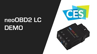 neoOBD 2 LC: Low-Cost Open Platform OBD Interface for Automotive IoT Demo at CES 2020