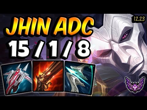 Jhin ADC vs Samira [ TripleKill ] NA Master Patch 12.23 / Season 12 [ 15 / 1 / 8 ] ⭐
