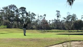 Jack Kozlowski UNLV Golf short iron tee shot par3 h5 sea best Sawgrass 2/3/20