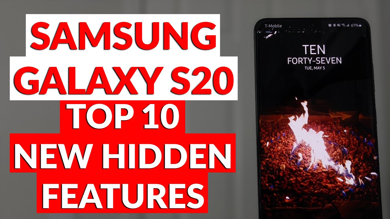 Samsung Galaxy S20 Hidden Features You Don't Know - S20 Tips & Tricks Part 1