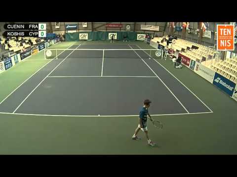 CUENIN (FRA) vs KOSHIS (CYP) - Open Super 12 Auray Tennis
