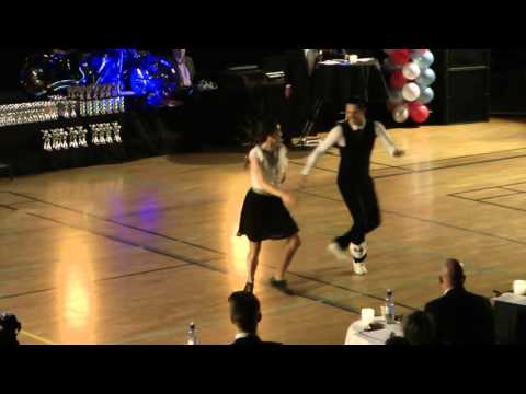 NM 2015 Lindy Hop finale Thorbjørn & Flora