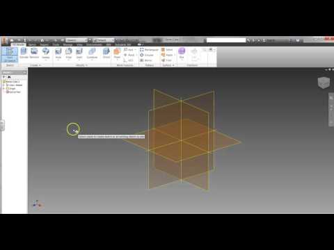 Introduction to Autodesk Inventor 2015   Creating a Simple Part File