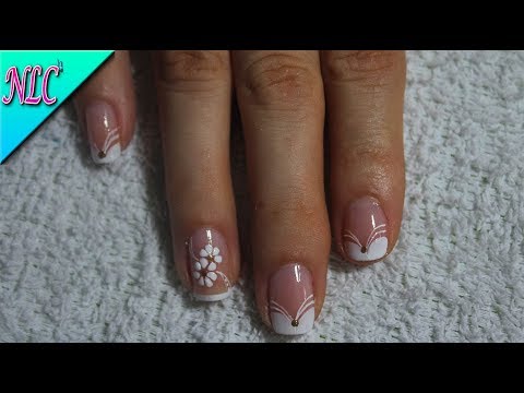 UÑAS DE BODA FÁCIL DE HACER – DECORACIÓN DE UÑAS BODA – FRENCH NAIL ART – NLC