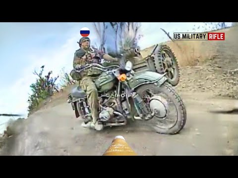 Ukrainian FPV Drones Hunt and Wipe Out Russian Motorcyclists One by One Near Pokrovsk