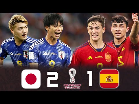 JAPAN SHOCKED SPAIN WITH CONTROVERSIAL GOAL IN STUNNING COMEBACK 🤯💥 ❯ JAPAN (2–1) SPAIN 2022