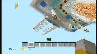 Minecraft tour of space station