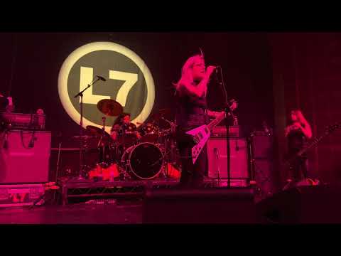 L7 "American Society" @ The Regent Theater Los Angeles CA 10-27-2022