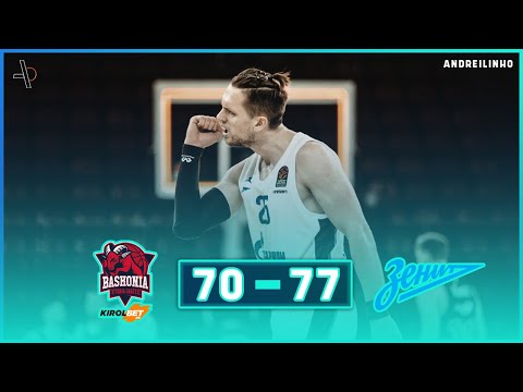 TD Systems Baskonia Vitoria-Gasteiz - Zenit St Petersburg |70-77| ● Full Highlights ● R3 Rescheduled