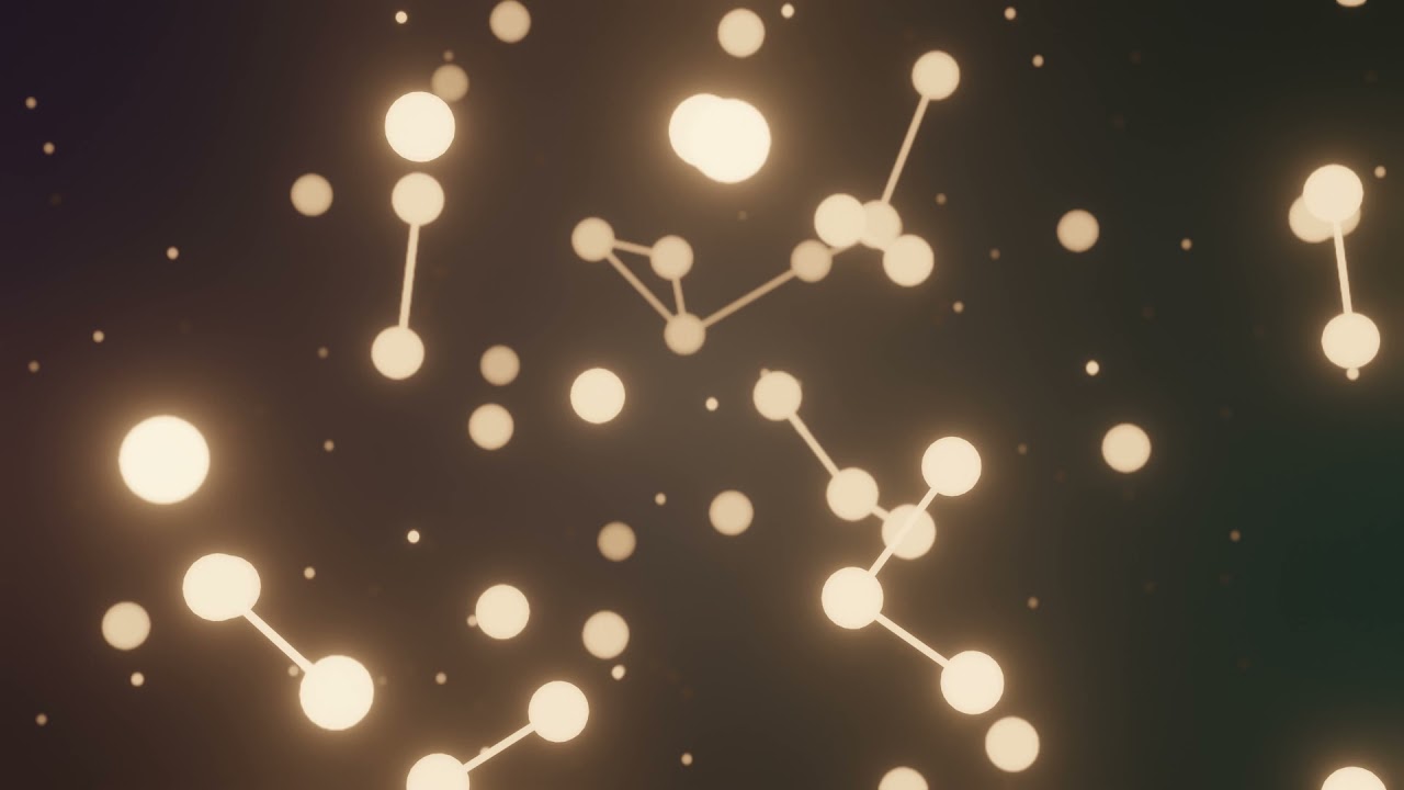 Blinking Network Connection Background Video, Plexus Effect Background Loop | Free Stock Footage