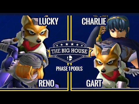 TBH6 SSBM Doubles - Selfless | Lucky & Reno Vs. Charlie & Gart- Smash Melee Doubles Pools