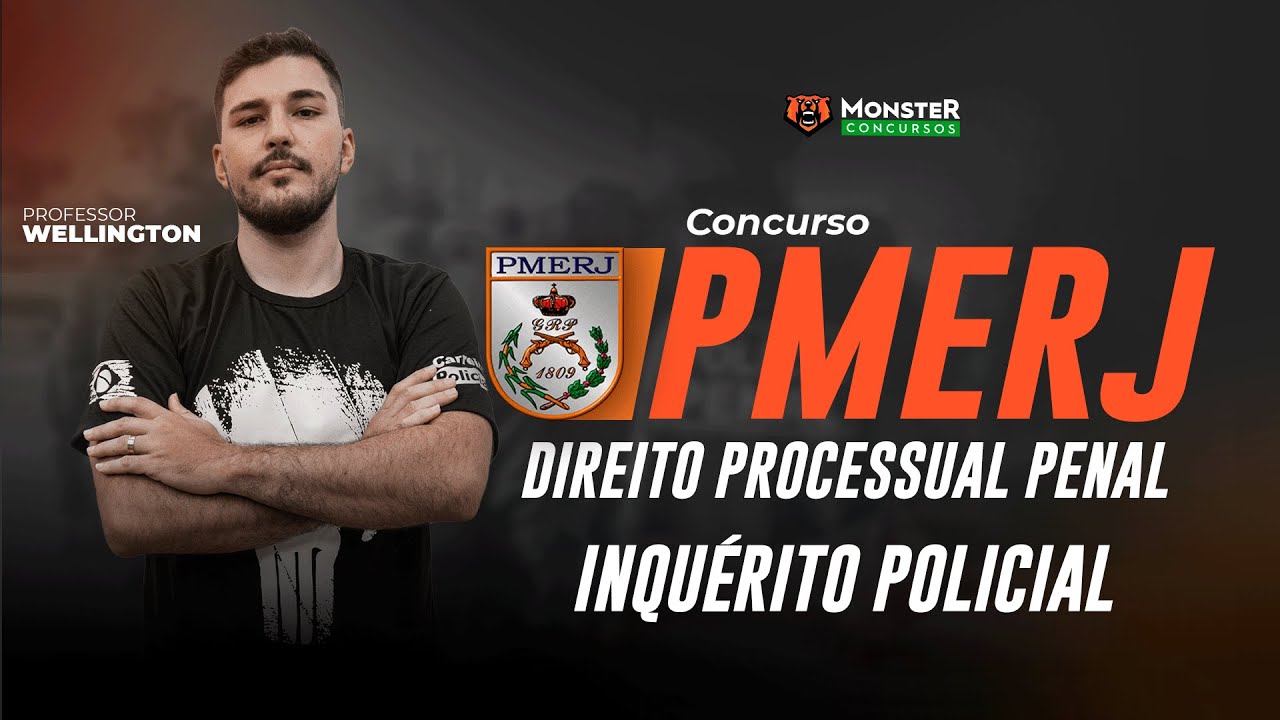 Concurso PMRJ - Direito Processual Penal   Inquérito Policial